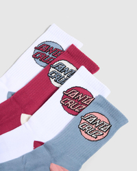 Santa Cruz Women's Other Dot Crew Sock Pack for Womens image number null