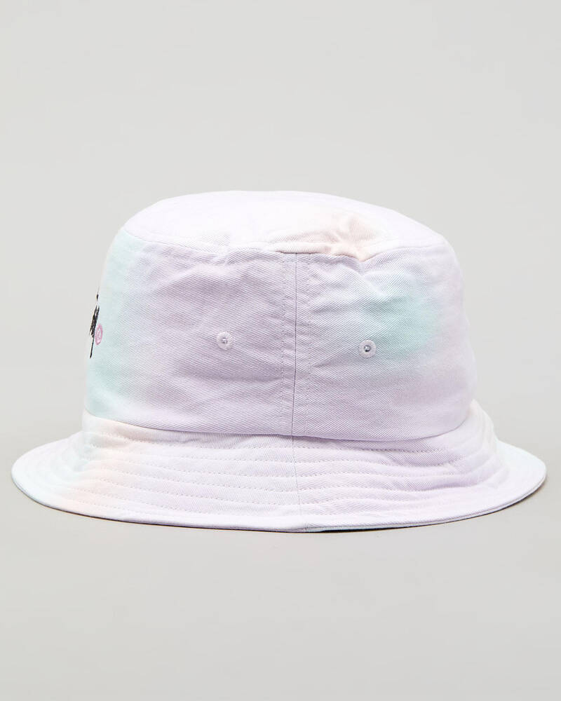 Stussy Verna Tie Dye Bucket Hat for Womens