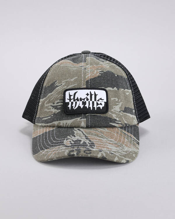 Thrills Camo Trucker Cap for Mens