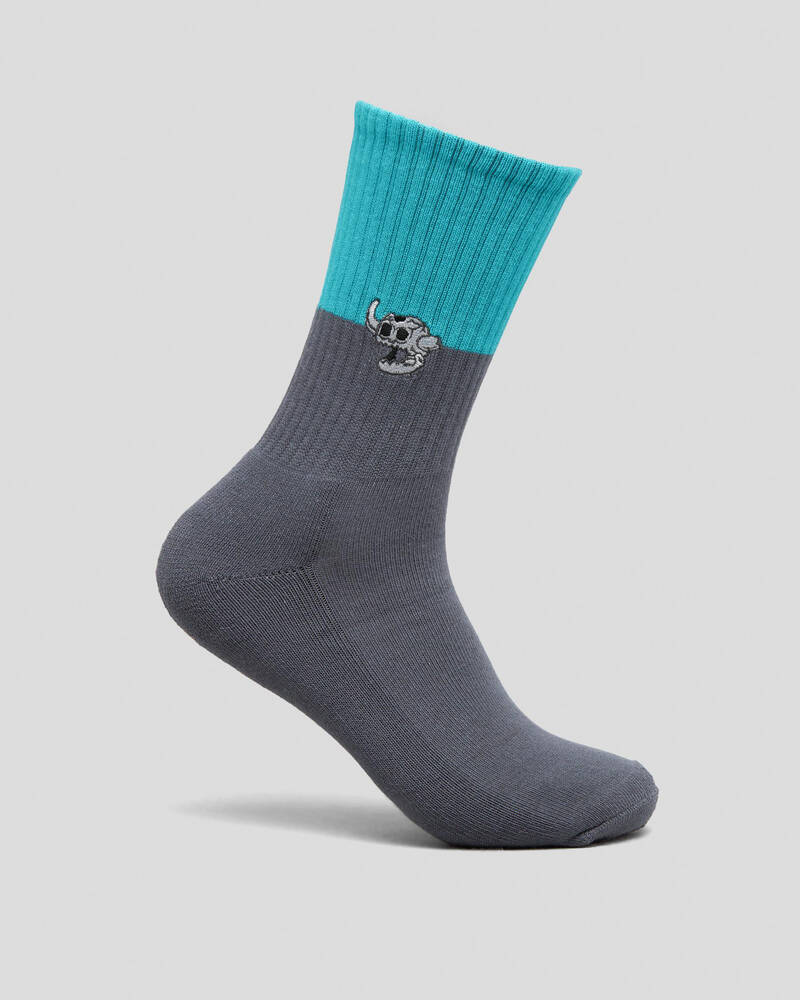 Toy Machine Dead Monster Split Socks for Mens