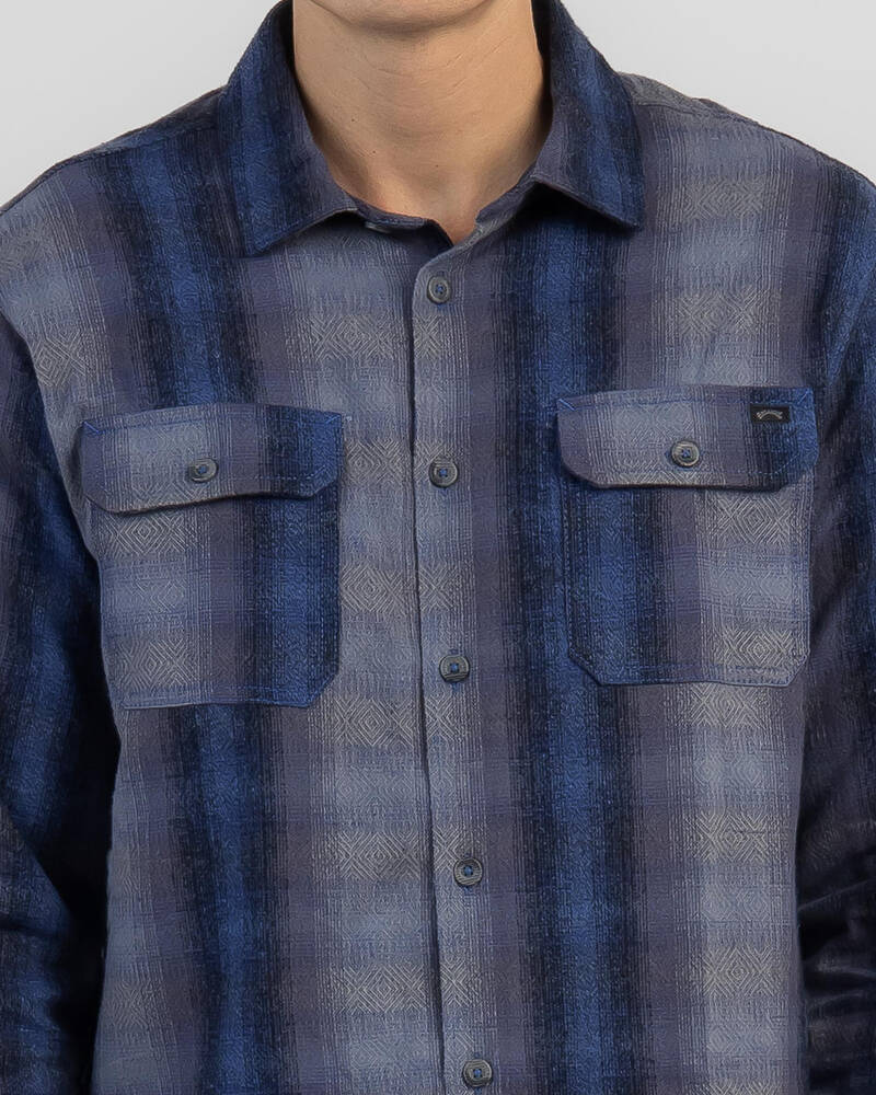 Billabong Offshore Jacquard Flannel Shirt for Mens