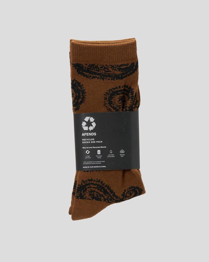 Afends Tradition Recycled Socks for Mens