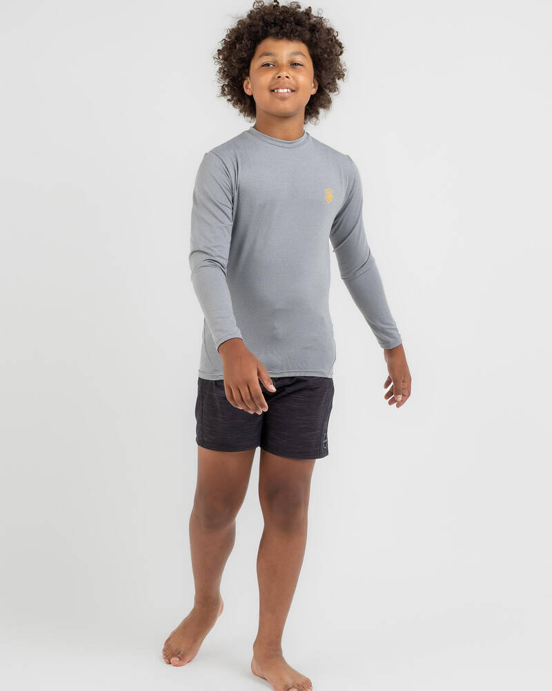 Far King Boys' Surf Shirt Long Sleeve Rash Vest for Mens