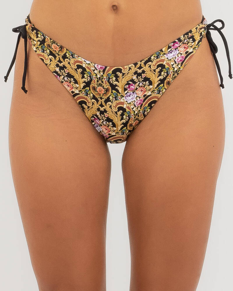 Kaiami Farida Tie High Cut Bikini Bottom for Womens
