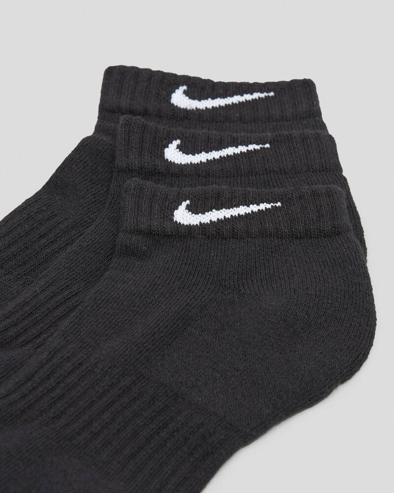 Nike Everyday Cushion Low Socks 3 Pack for Mens