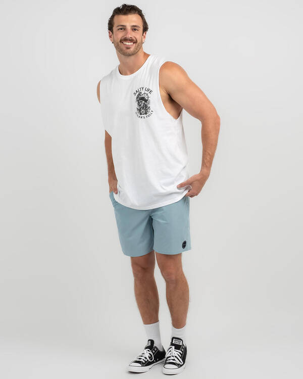 Salty Life Sea Tales Muscle Tank for Mens