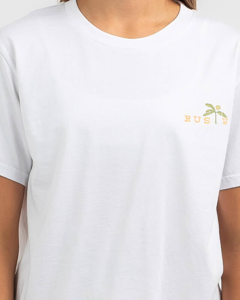 Rusty Girls' Everyday Oversized T-Shirt for Womens