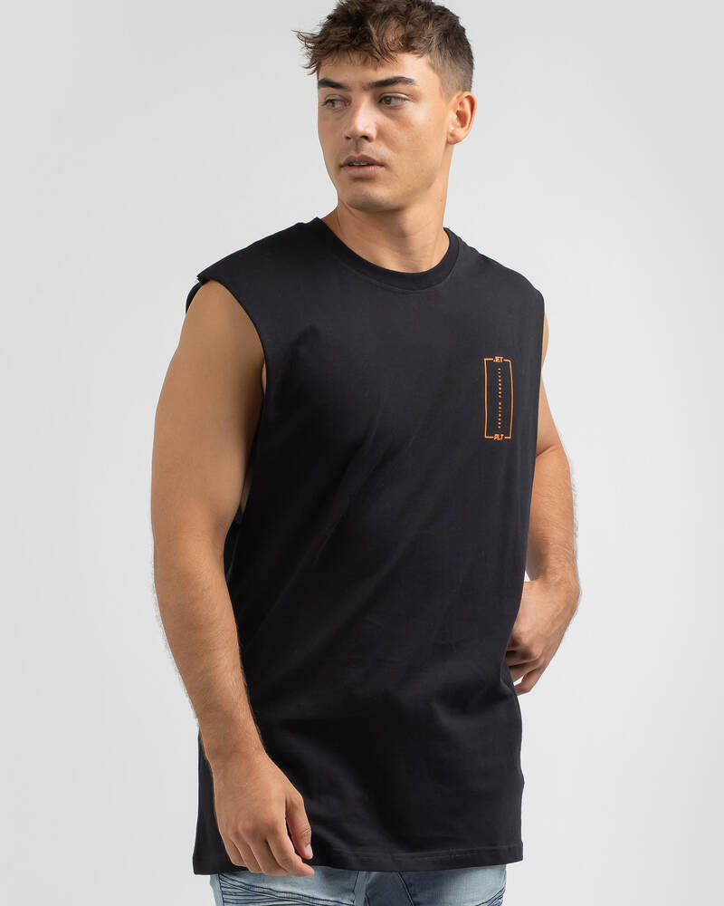 Jetpilot Taped Muscle Tank for Mens