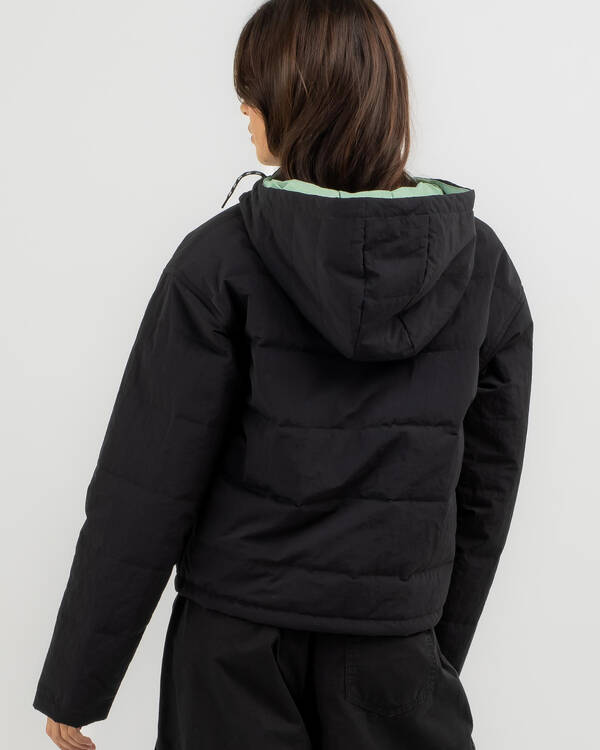 Hurley Anywhere Hooded Puffer Jacket for Womens