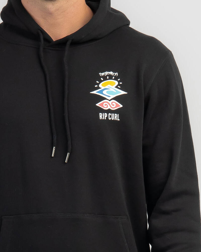 Men’s Hoodie Rip Curl Search Icon Hood Blue