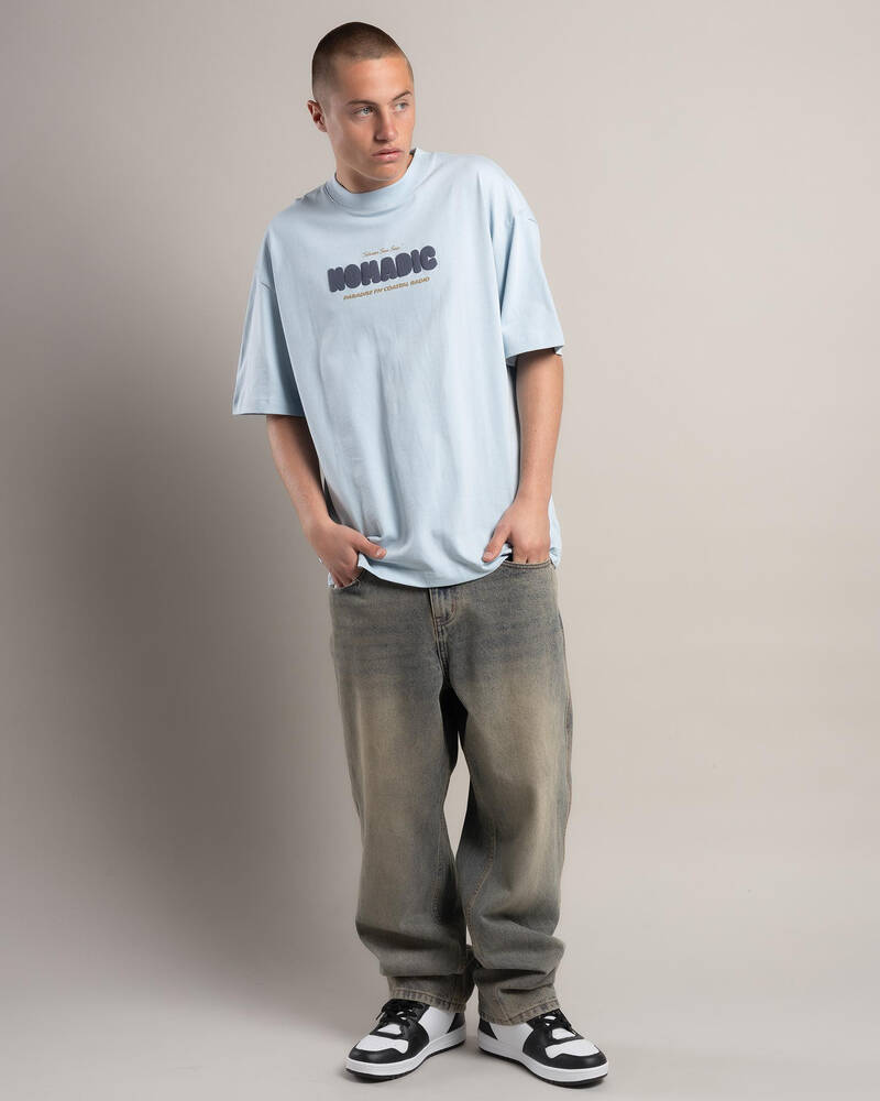 Nomadic Paradise Radio Heavy Street T-Shirt for Mens