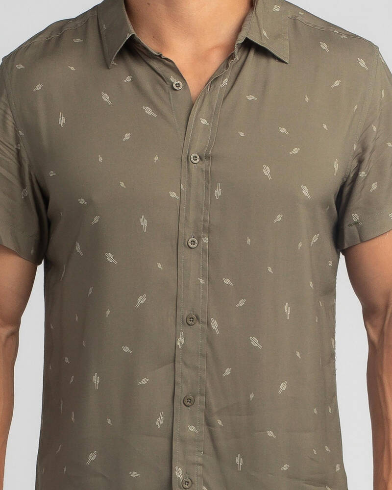 Lucid Thorned Short Sleeve Shirt for Mens