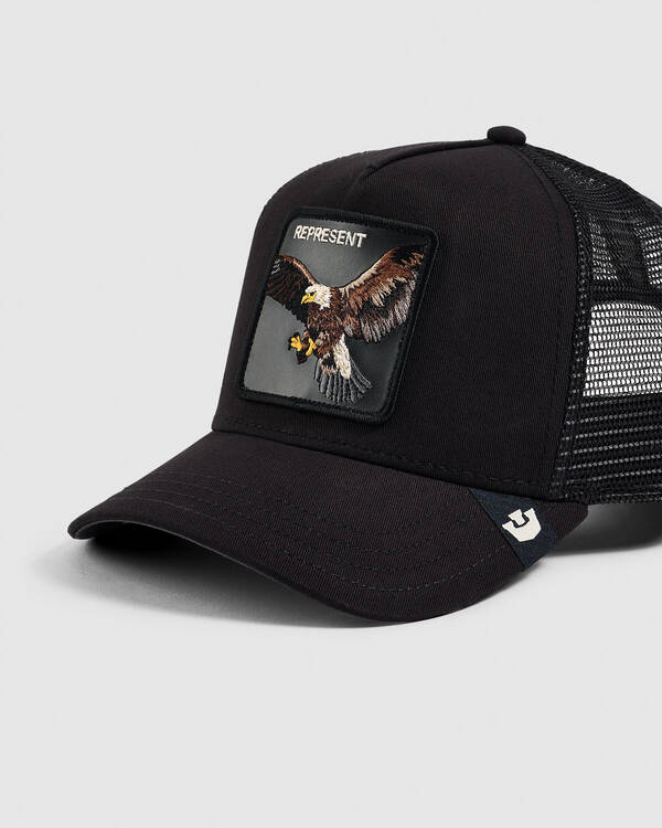 Goorin Bros The Represent Eagle Trucker Cap for Mens