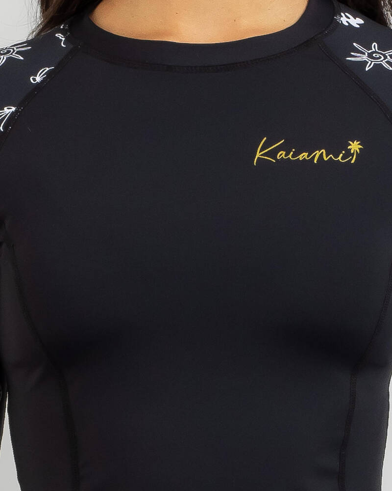 Kaiami Martina Long Sleeve Rash Vest for Womens