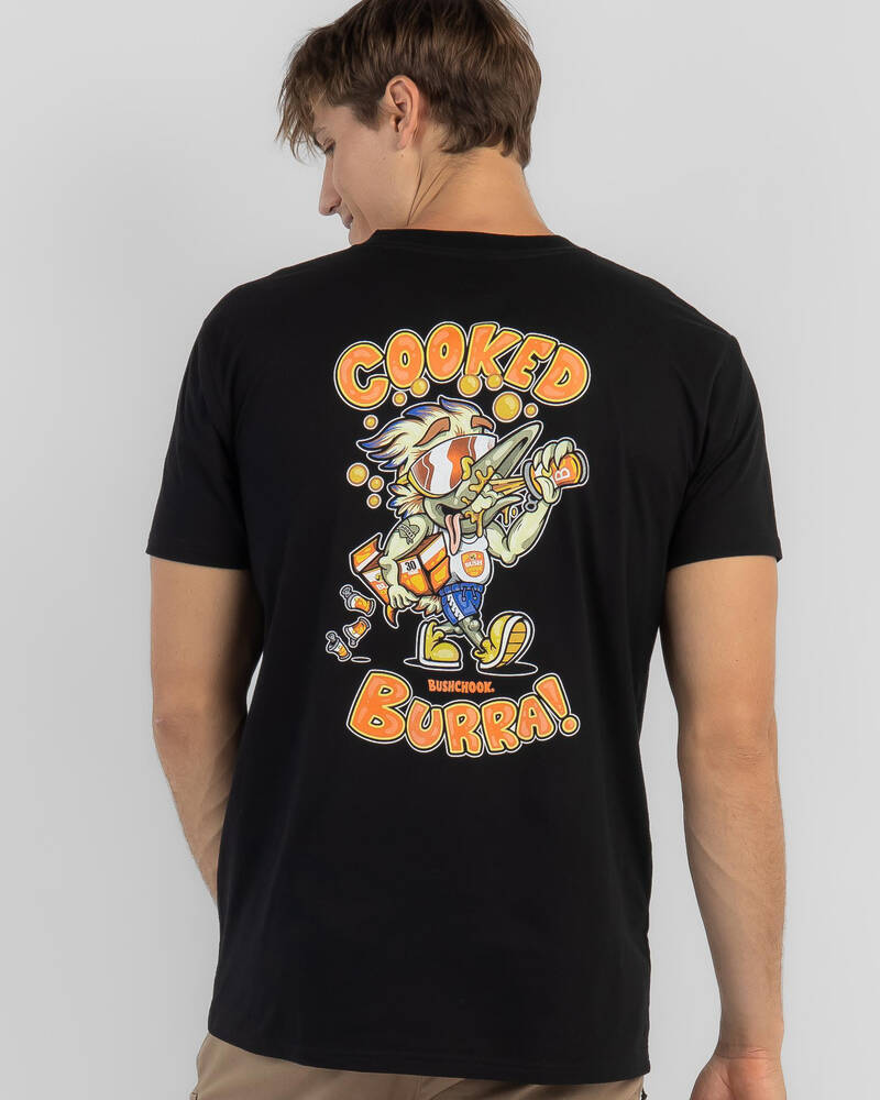 Bush Chook Cooked Burra T-Shirt for Mens