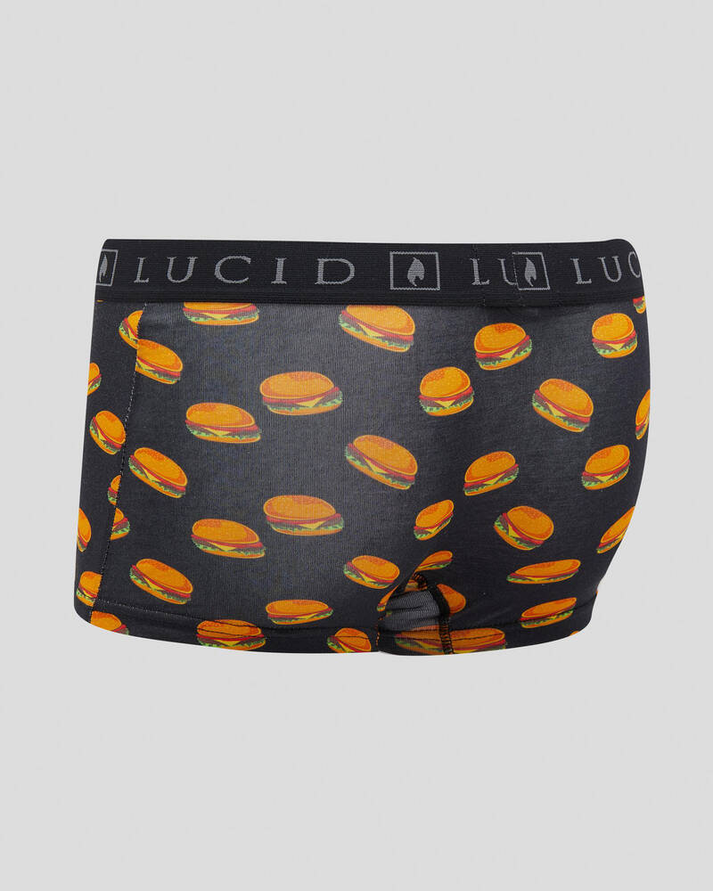 Lucid Boys' Good Burger Boxer Shorts for Mens