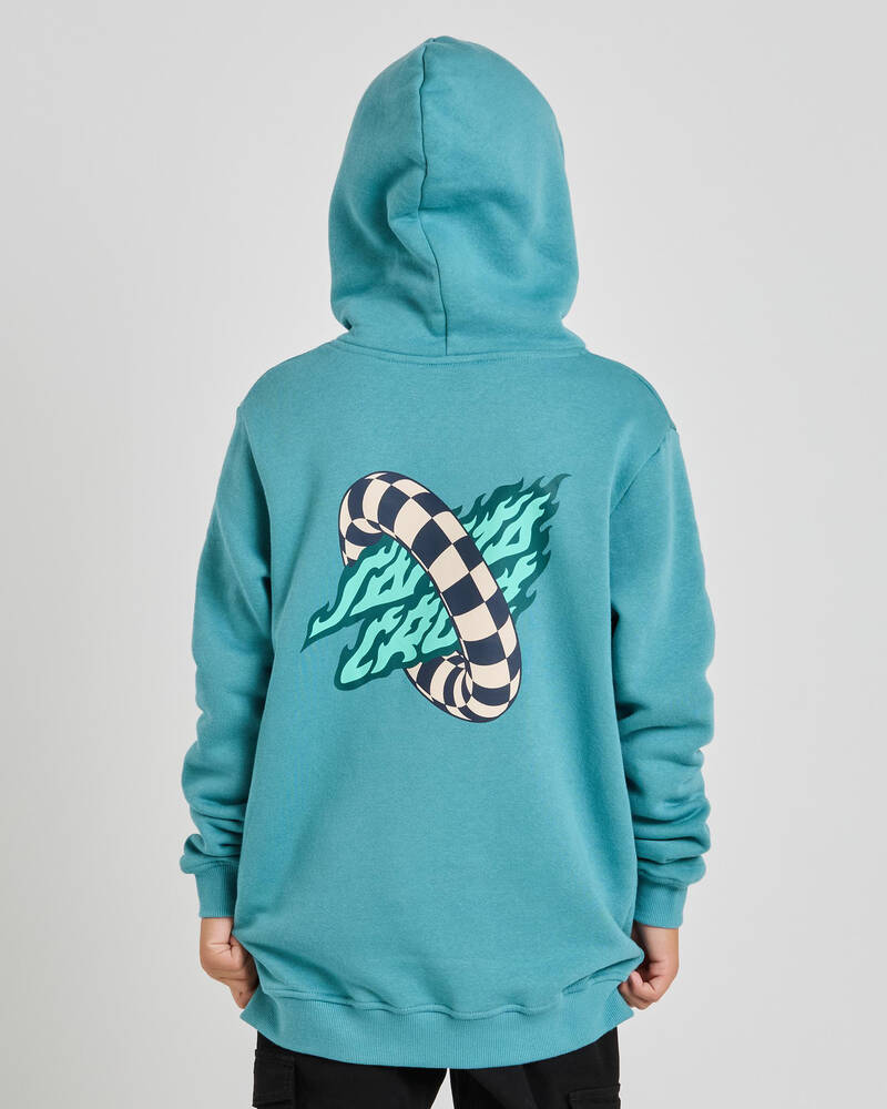 Santa Cruz Boys' Goal Flame Centre Hoodie for Mens