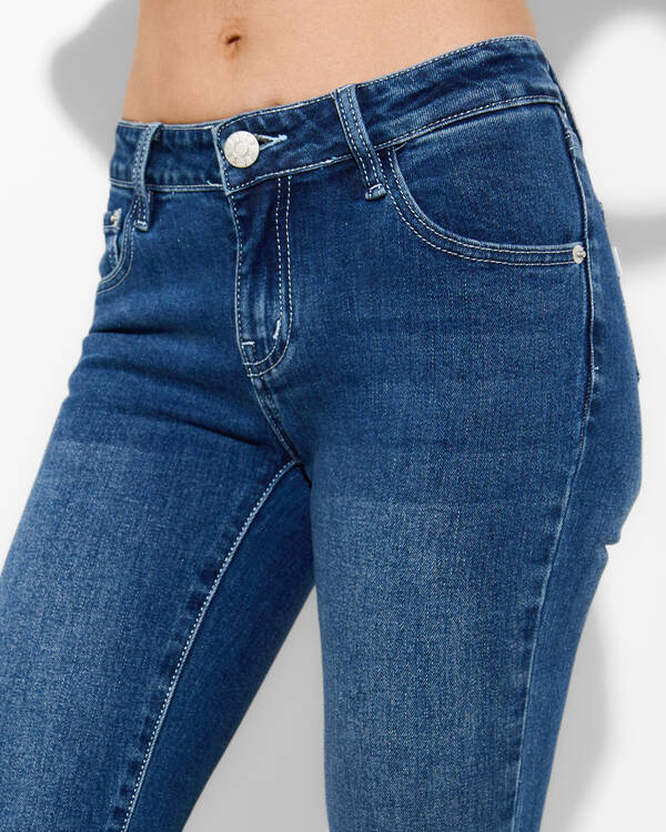 DESU Bewitched Denim Capri for Womens