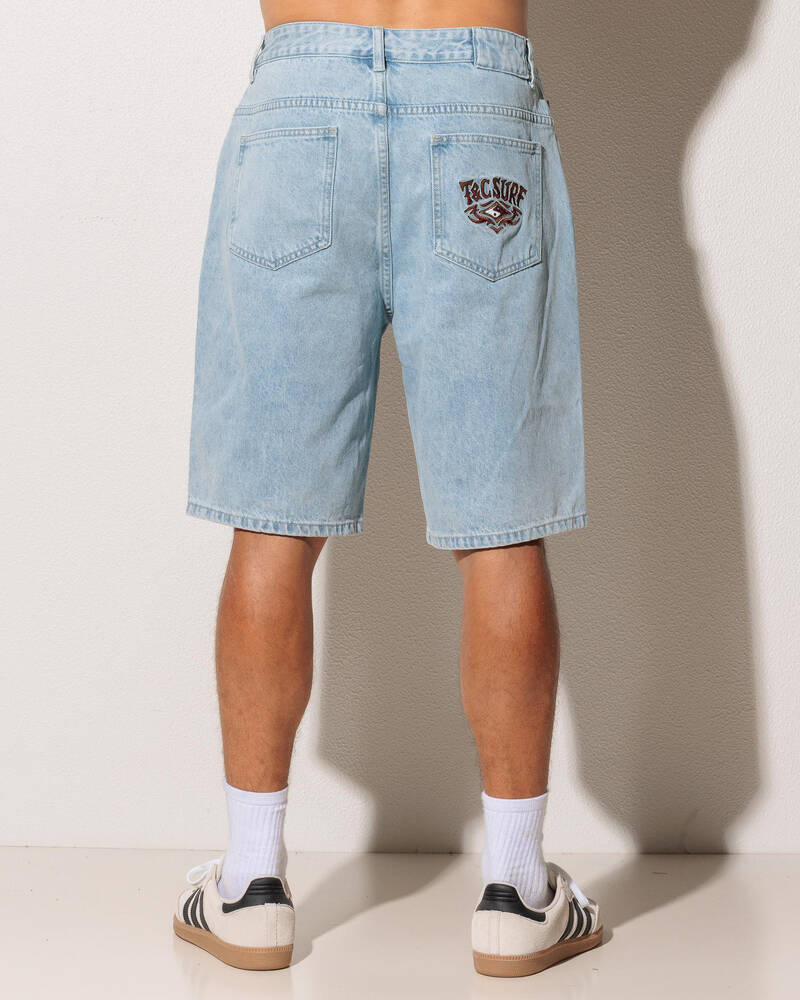 Happy Hour Thrift Denim Shorts for Mens