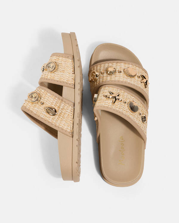 Mooloola Girls&rsquo; Tiki Slide Sandals for Womens