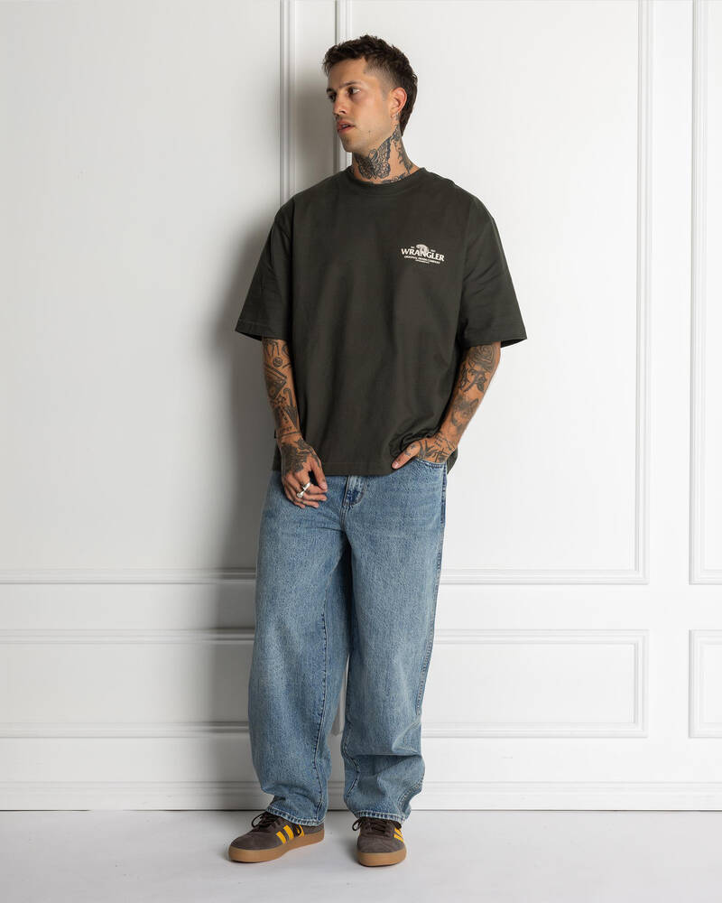 Wrangler Snake Stack Boxcar T-Shirt for Mens