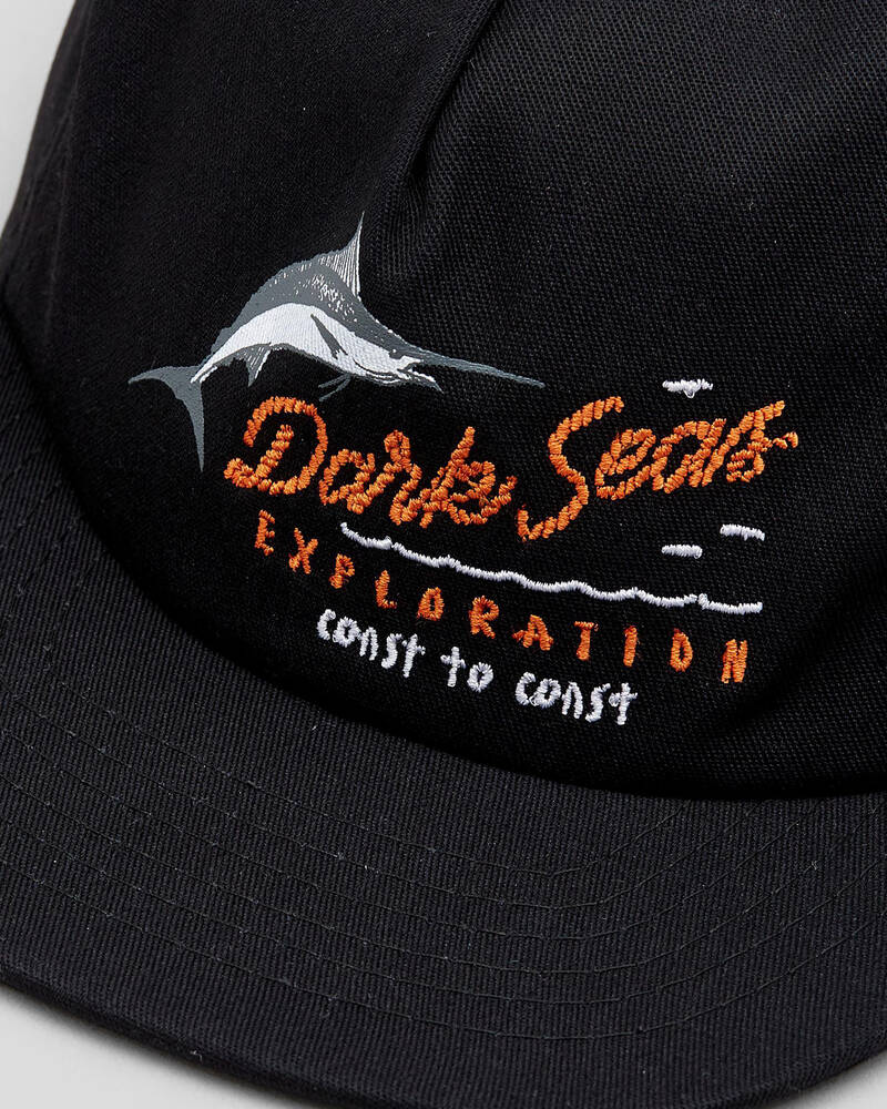 Dark Seas Division Cuddy Snapback Cap for Mens