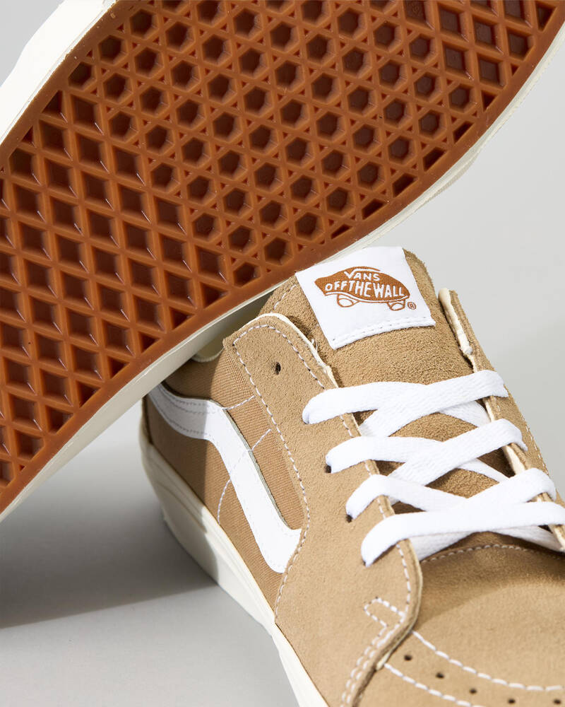 Vans Sk8-Low Canvas/Suede Shoes for Mens