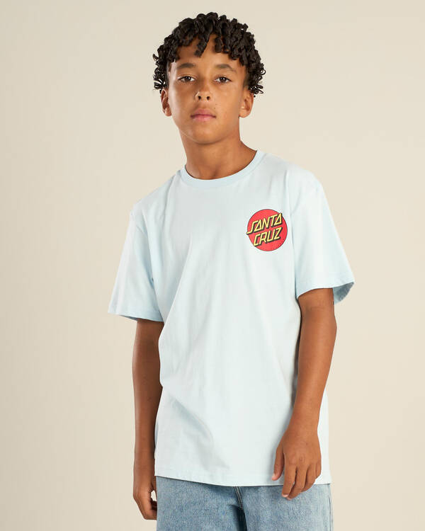 Santa Cruz Boys' Classic Dot Chest T-Shirt for Mens