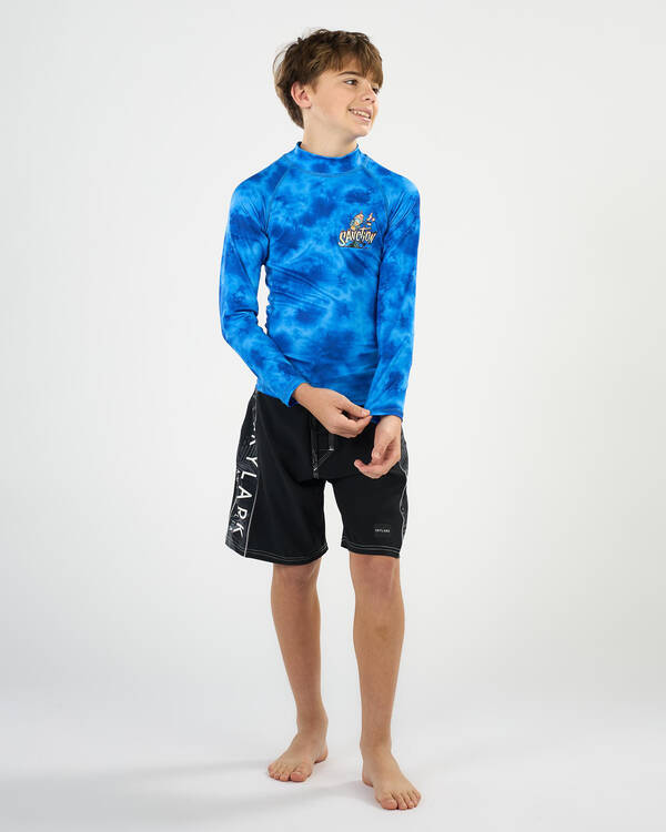 Sanction Boys' Brain Freeze Long Sleeve Rash Vest for Mens