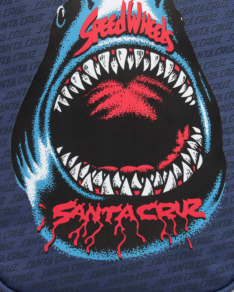 Santa Cruz Speed Wheels Shark Lunch Bag for Mens