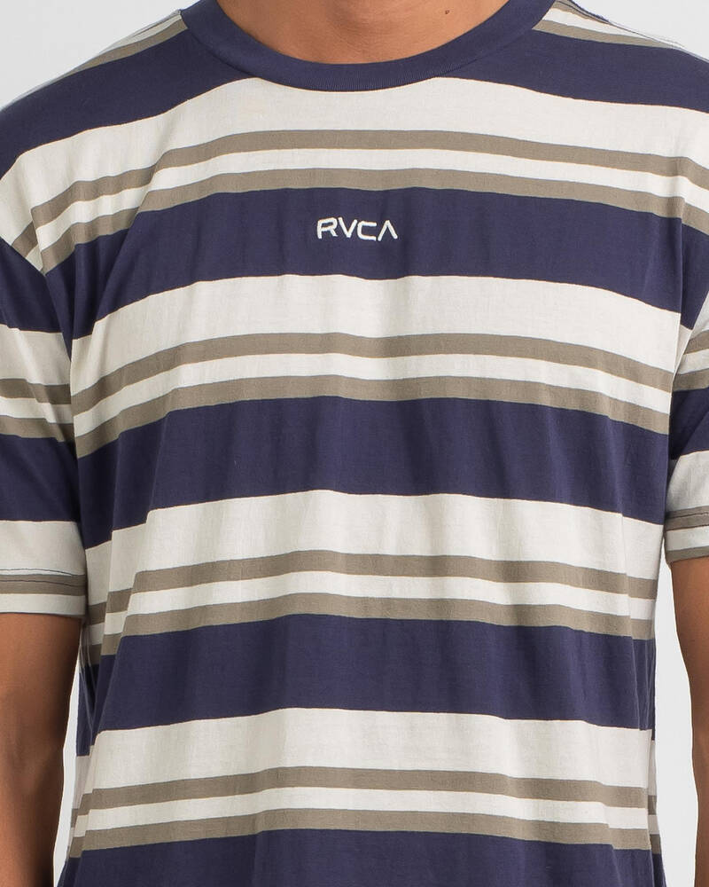 RVCA Curtis Stripe II T-Shirt for Mens