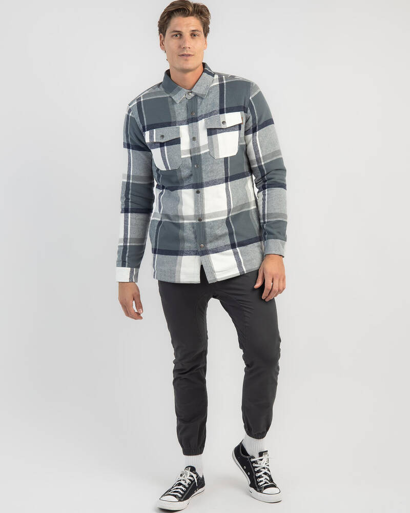 Skylark Plaid Long Sleeve Flanno Shirt for Mens