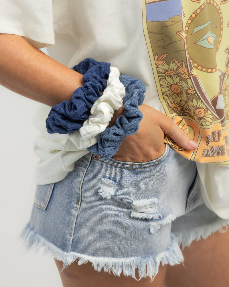 Karyn In LA Denim Scrunchie Pack for Womens