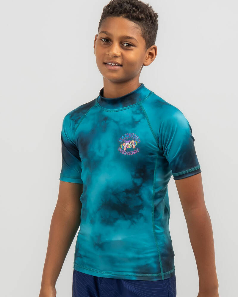 Sanction Boys' Grind Short Sleeve Rash Vest for Mens