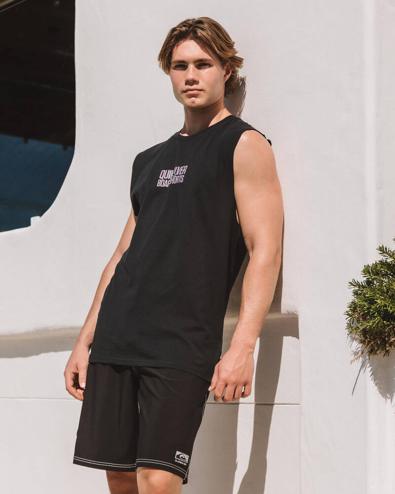 Quiksilver Mega Stack Muscle Tank for Mens