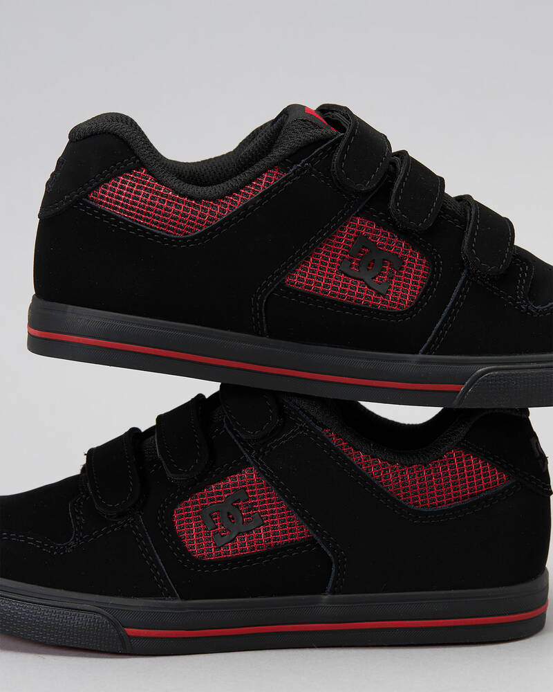 DC Shoes Junior Boys' Pure V Shoes for Mens