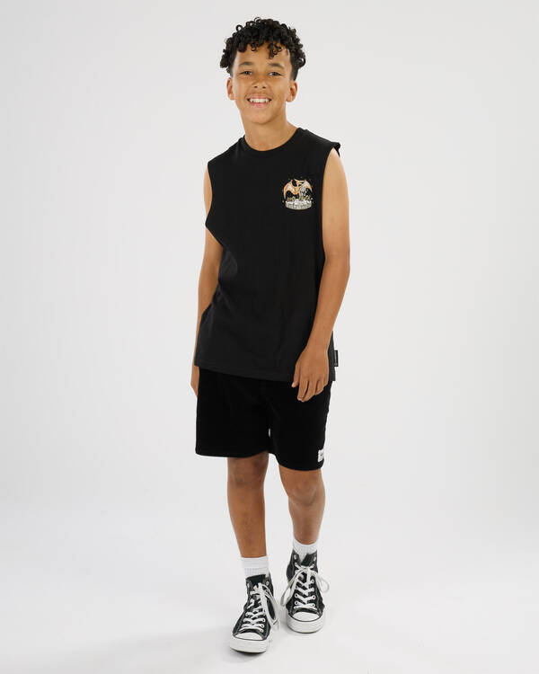 The Mad Hueys Boys' Terodactyl Muscle Tank for Mens