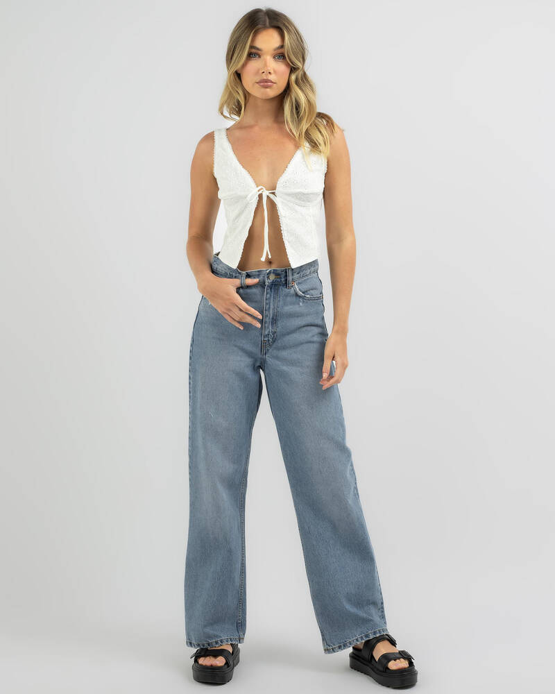 Ava And Ever Miranda Tie Up Cami Top for Womens