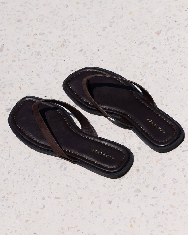 Ava And Ever Rico Thong Slides for Womens