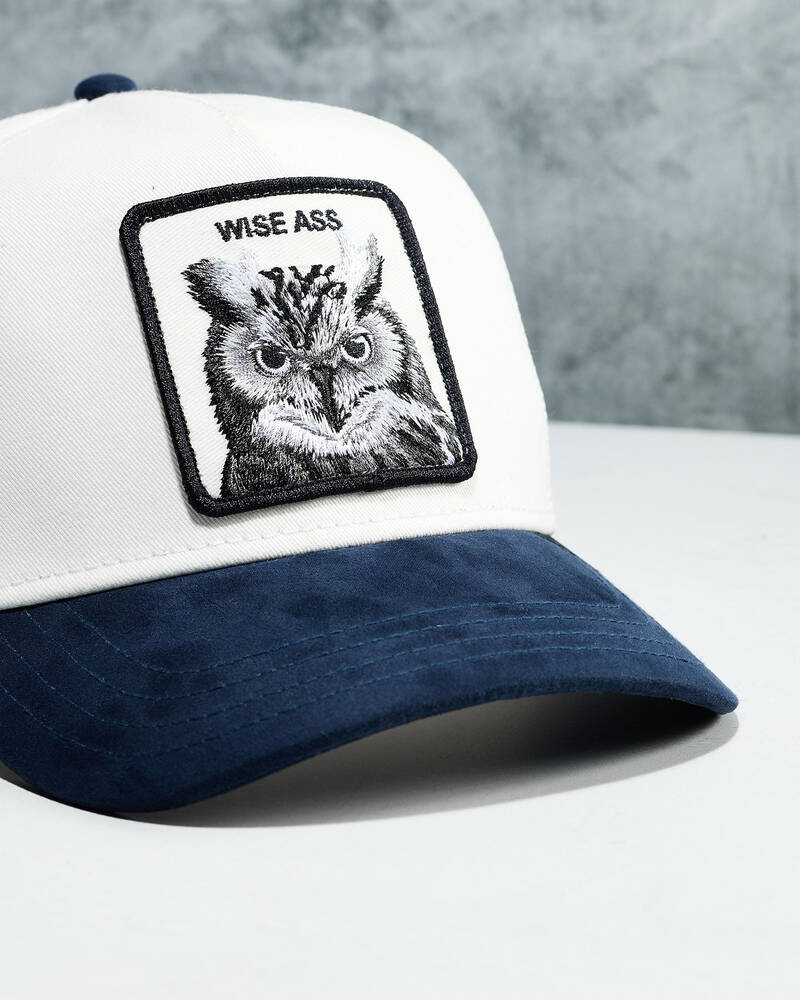 Goorin Bros Suede Wise Owl Trucker Cap for Mens