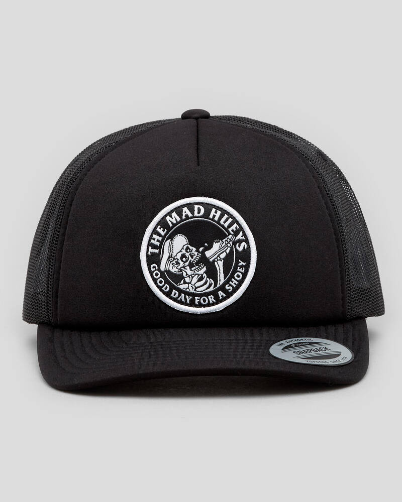 The Mad Hueys Drink Quick Trucker Cap for Mens
