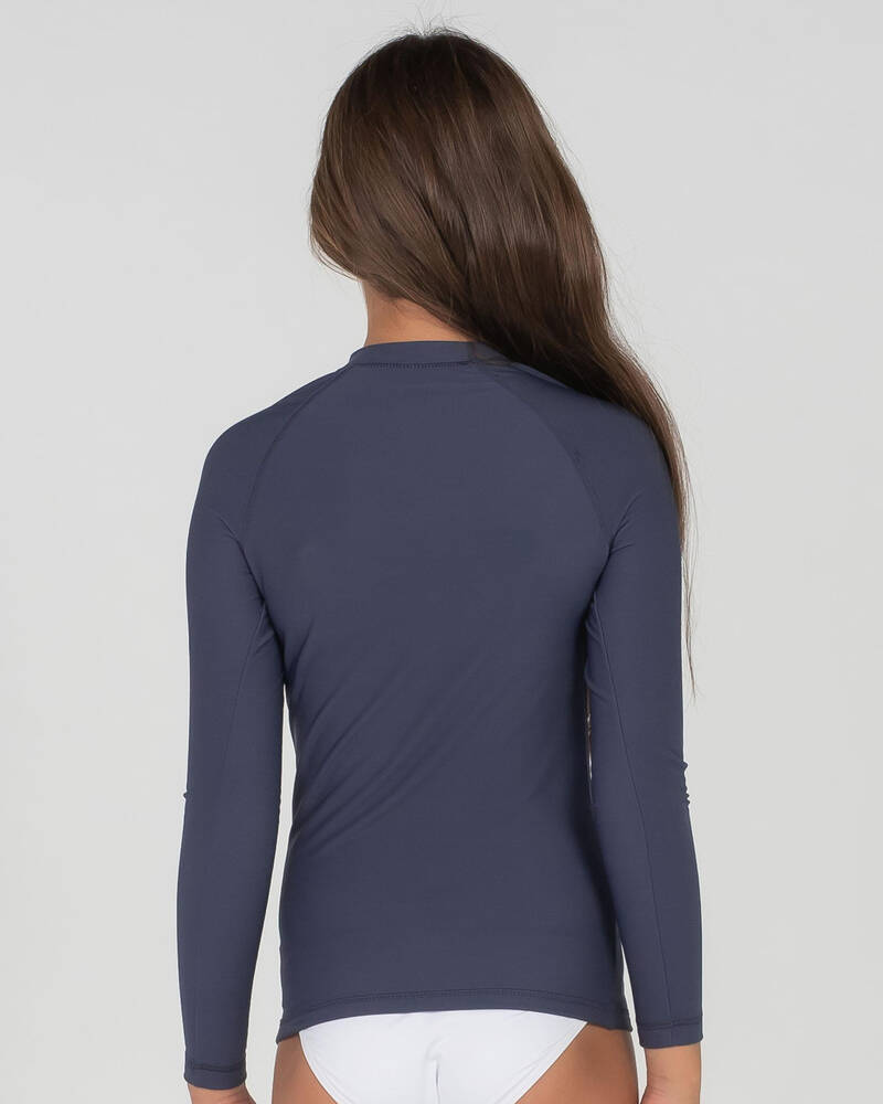 Roxy Girls' Heater Long Sleeve Rash Vest for Womens