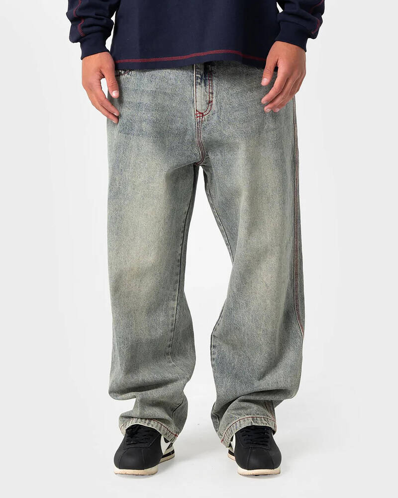 Rusty Redemption Baggy Jeans for Mens