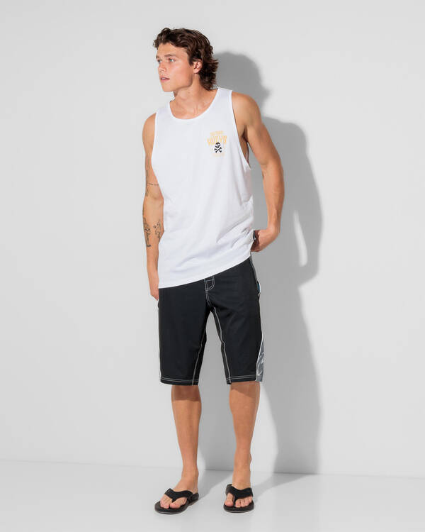 The Mad Hueys Caught Fk Singlet Tank for Mens