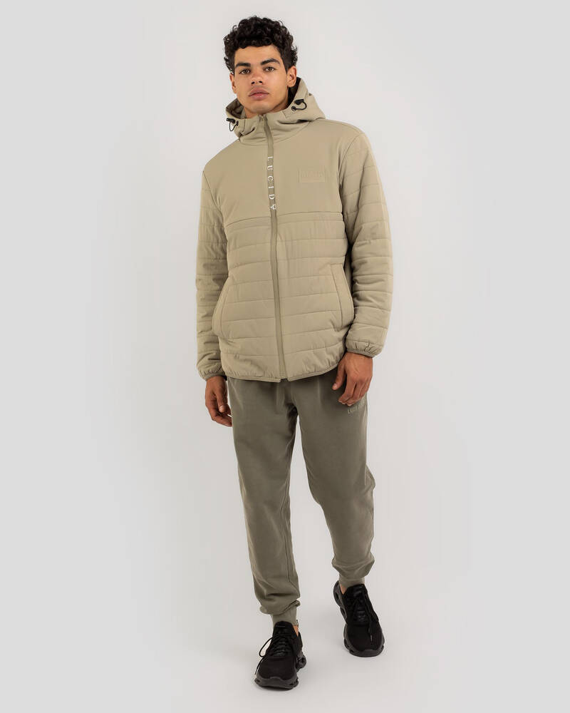 Lucid Montreal Hooded Puffer Jacket for Mens