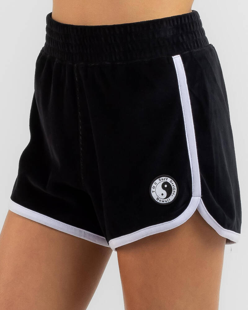 Town & Country Surf Designs Aloha Scoop Shorts for Womens