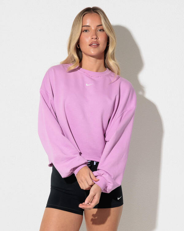 Nike Chill French Terry Crew Sweatshirt for Womens
