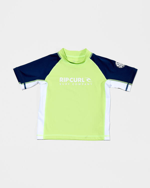 Toddler's Shock Short Sleeve Rash Vest