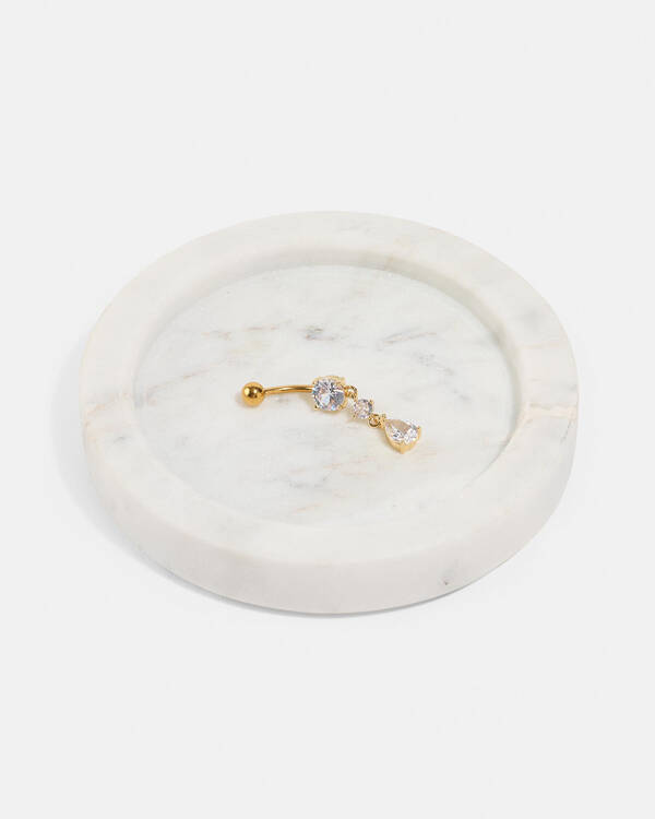 Karyn In LA Olivia Belly Ring for Womens