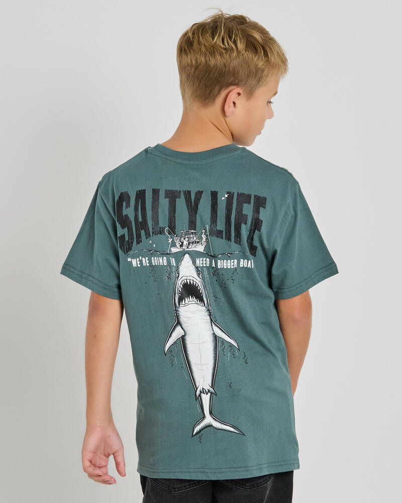 Salty Life Boys' Jeopardy T-Shirt for Mens